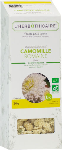 L' Herbothicaire L'Herbôthicaire Tisane Camomille Romaine Bio 30g