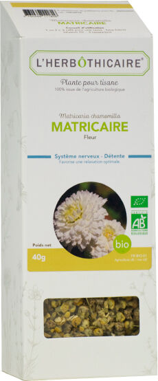 L' Herbothicaire L'Herbôthicaire Tisane Camomille Allemande Matriciaire Bio 50g