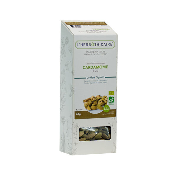 L' Herbothicaire L'Herbôthicaire Tisane Cardamome 60g