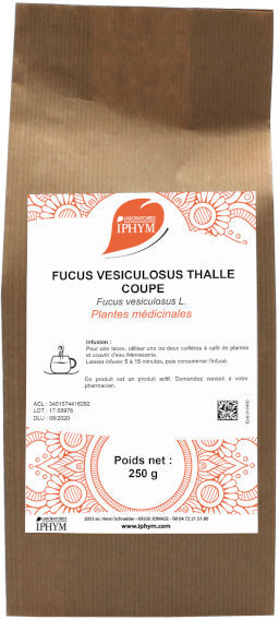 Iphym Vrac Fucus Vesiculosus Thalle Coupé 250g