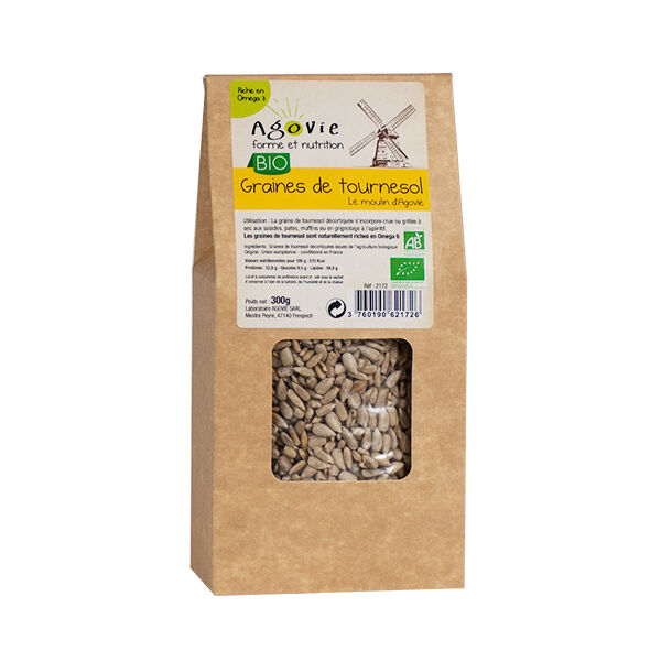 Agovie Bio Graines de Tournesol 300g