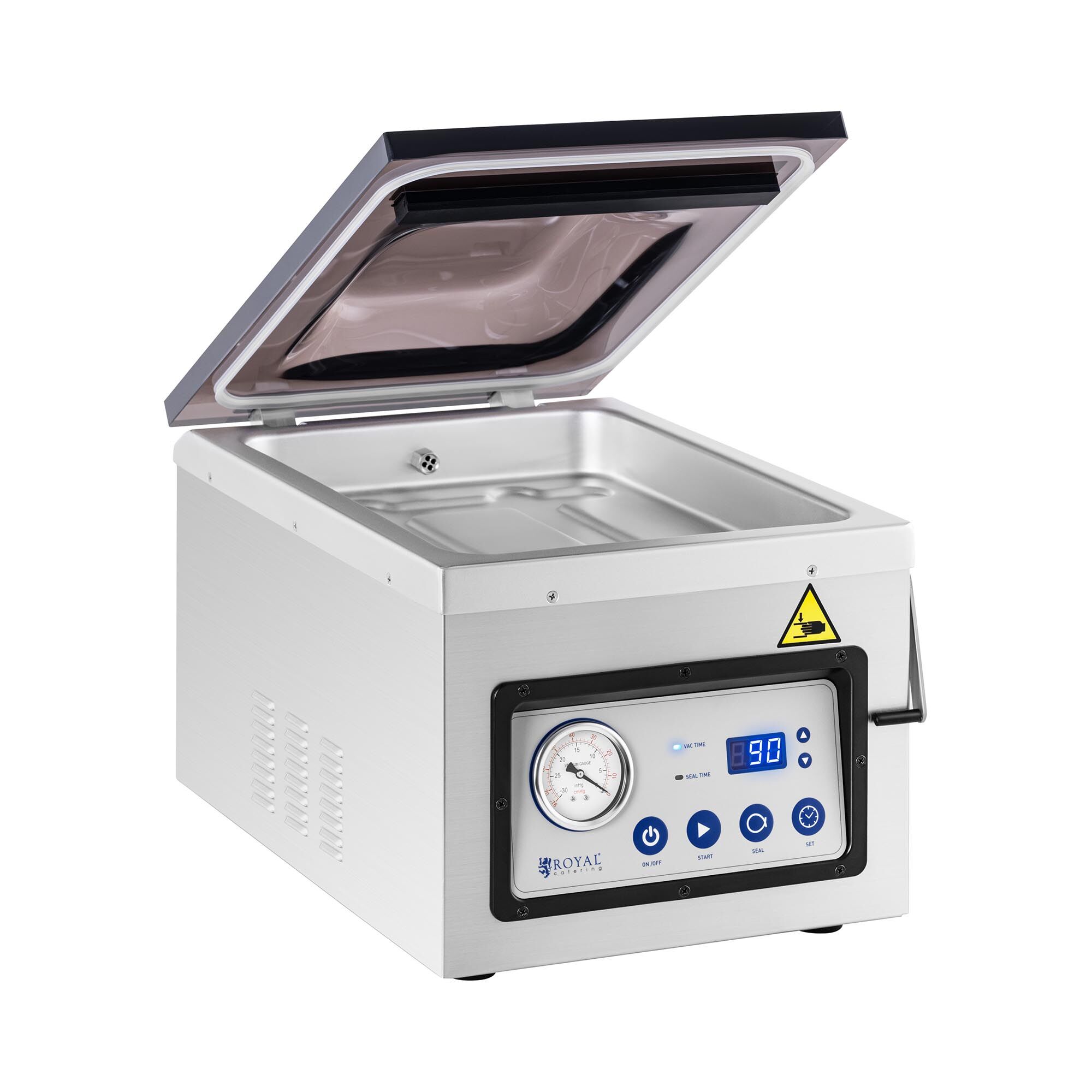 Royal Catering Machine sous vide alimentaire - 1 000 W - 26 cm - Inox RCVG-47