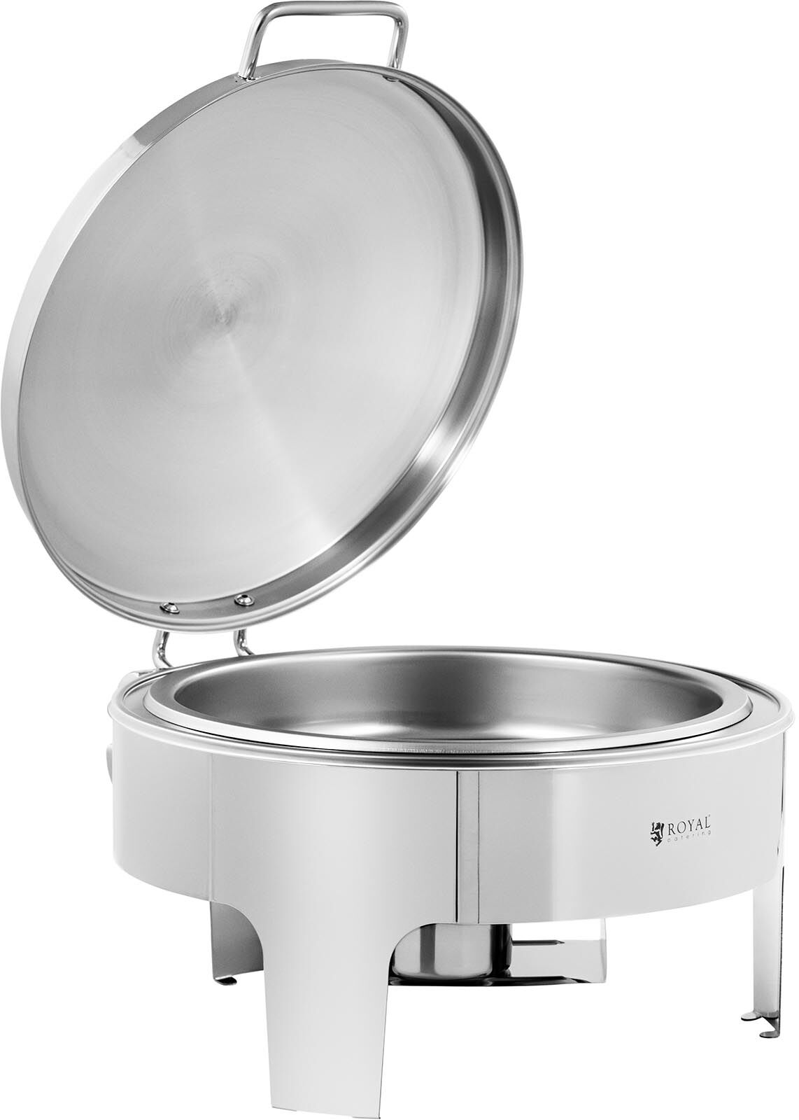 Royal Catering Chafing dish rond - Royal Catering - 5,8 l - 1 bruleur RCCD-RT12_6L