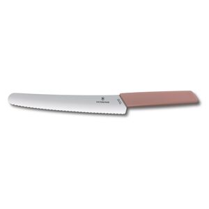 Victorinox Brotmesser »Swiss Modern Rosa«, (1 tlg.) rosa/silberfarben/schwarz