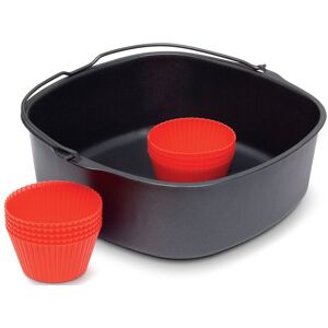 Philips Backeinsatz »Back-Kit HD9956/00«, (10 tlg.), mit Muffincups schwarz