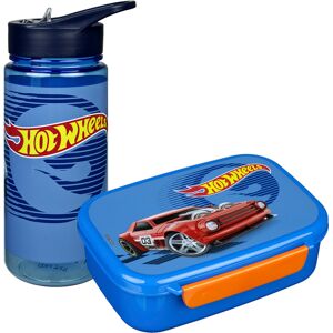 Scooli Lunchbox »Hot Wheels«, (Set, 2 tlg.), Brotzeitdose & Trinkflasche Hot Wheels