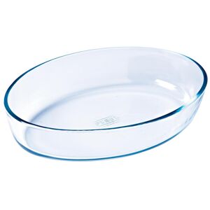 PYREX Auflaufform »Pyrex 35 x 24 cm Oval«, Borosilikatglas transparent