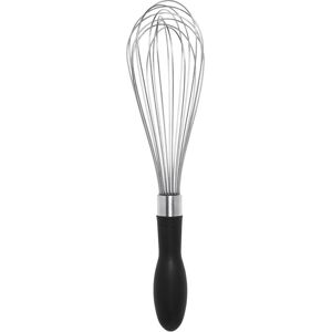 OXO Good Grips Schneebesen, Ballonform, Edelstahl, Soft-Touch-Griff, 28 cm schwarz