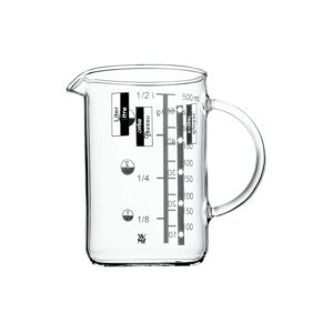WMF Messbecher »Messbecher 0.5 Liter Gourmet«, Glas, (1) Transparent