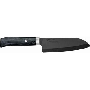 Kyocera Santokumesser »Black Schwarz«, (1 tlg.), Holzart: Pakka,... schwarz