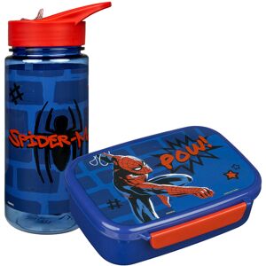 Scooli Lunchbox »Spider Man«, (Set, 2 tlg.), Brotzeitdose & Trinkflasche Spider Man