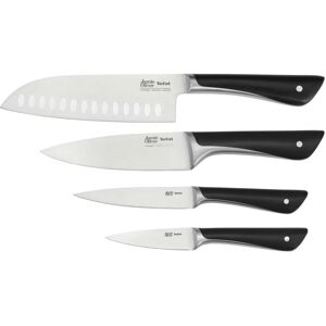 Tefal Messer-Set »Jamie Oliver 4-teilig«, (4 tlg.) schwarz