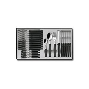 Victorinox Besteck-Set, (24 tlg.) schwarz