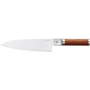 Fiskars Kochmesser »Norden Kochmesser, 21cm«, (1 tlg.) silberfarben/braun