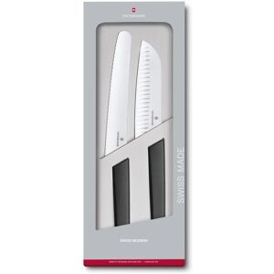 Victorinox Allzweckmesser »Küchenmesser Swiss Modern«, (2 tlg.) schwarz