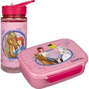 Scooli Lunchbox »Bibi & Tina«, (Set, 2 tlg.), Brotzeitdose & Trinkflasche Bibi & Tina