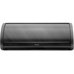 Brabantia Brotkasten »Roll Top Bread Bin Grau/Schwarz«, (1 tlg.) Grau, Schwarz Größe