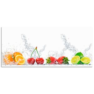 Artland Küchenrückwand »Fruchtig erfrischend gesund Fruchtmix«, (1 tlg.), Alu... bunt Größe