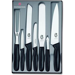 Victorinox Kochmesser, (7 tlg.) schwarz/edelstahlfarben Größe