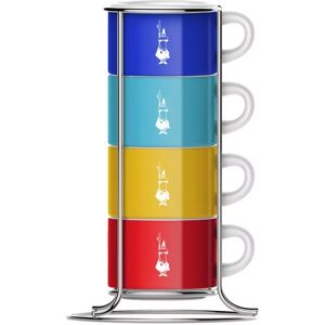 Bialetti - Tassen-Set, 65 Ml, Multicolor