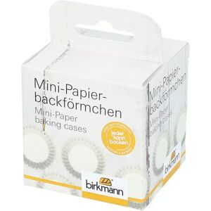 Birkmann - Cupcake-Förmchen, 100 Stück, 4.5cm, Weiss