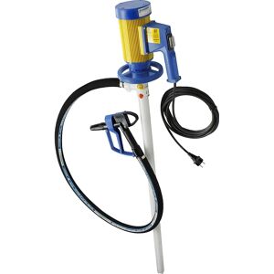 Jessberger Elektrisches Fasspumpen-Set, für hochaggressive Chemikalien, IP24, 112 l/min, 16 m Höhe