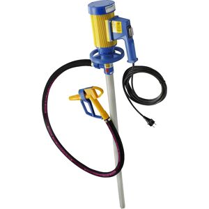 Jessberger Elektrisches Fasspumpen-Set, für Laugen, 112 l/min, 16 m Höhe