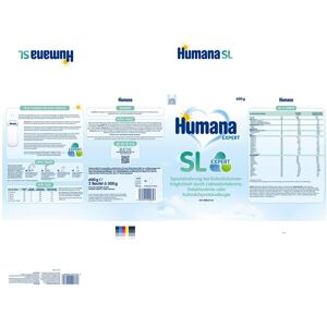 Humana Bundle 4er-Pack SineLacteSL Expert 600g weiss unisex