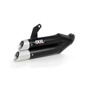 IXIL Hyperlow black XL Edelstahl-Komplettanlage für MT-07, 21- (RM33), Tracer 700, 20- (RM30/31)  Schwarz