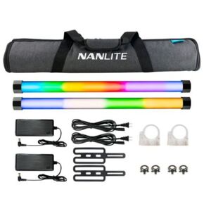 NanGuang Nanlite Pavo Tube II 15X 2er Kit Farb-Effektleuchte