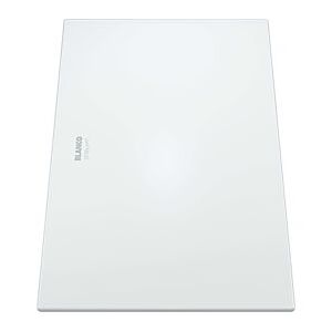 Blanco Glasschneidbrett 225333 42 x 24 cm, Glas weiß satiniert
