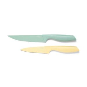 Küchenmesser-Set - Tchibo - Gelb Stahl   unisex