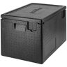 PULSIVA Thermobox Eco 1/1 GN; 61000ml, 60x40x40 cm (LxBxH); schwarz