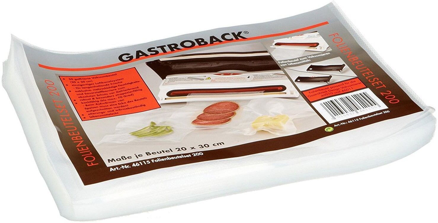 Gastroback Vakuumierer »30 x 20 cm 50 Stück« weiss