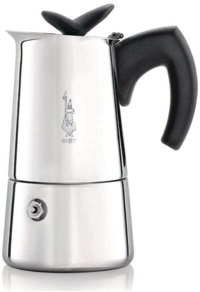 Bialetti Espressokocher »Musa 4 Tassen« silberfarben