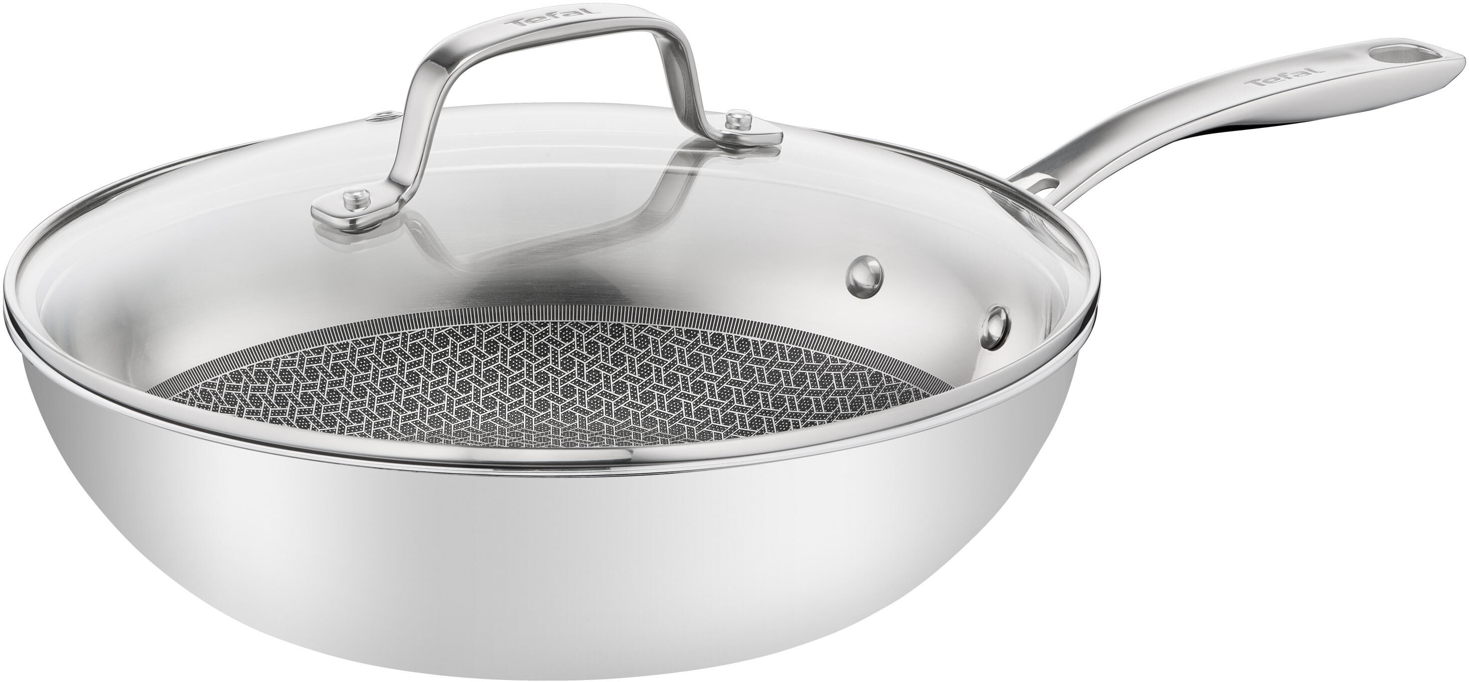 Tefal Bratpfanne »Eternal Mesh 28 cm« silberfarben Größe