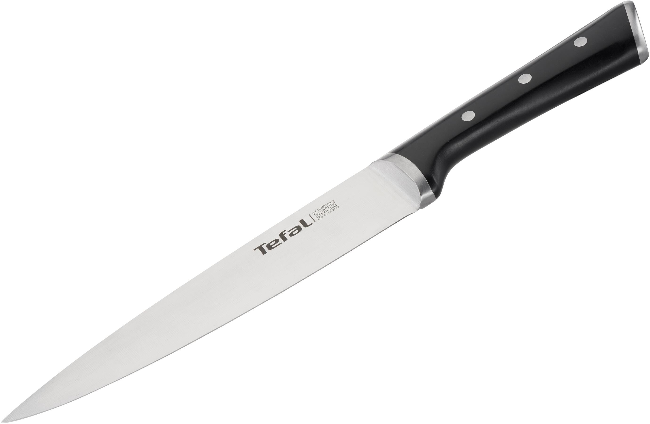 Tefal Fleischmesser »Tefal Fleischmesser Ingenio Ice For«, (1 tlg.), Gerade... silberfarben Größe