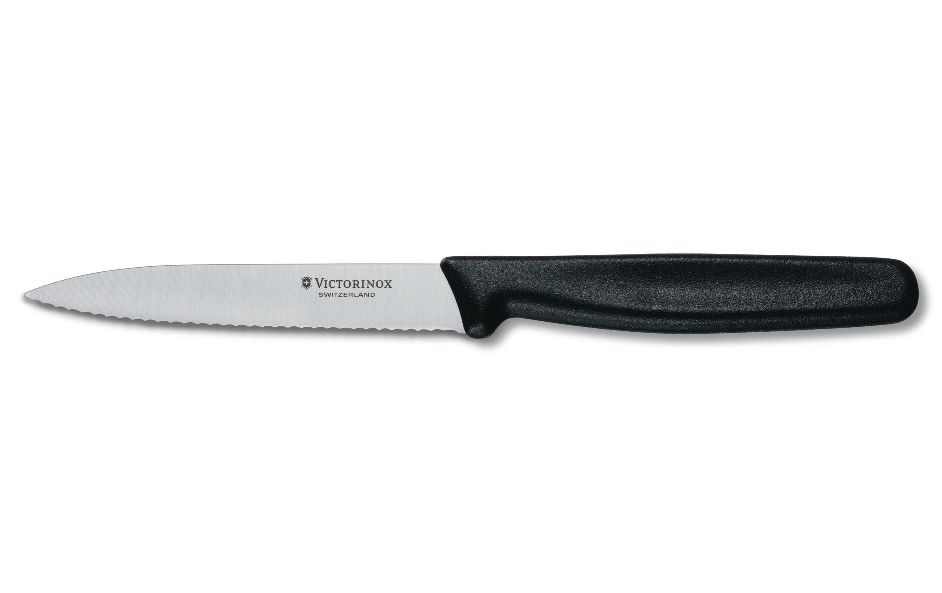 Victorinox Gemüsemesser, (1 tlg.) schwarz Größe