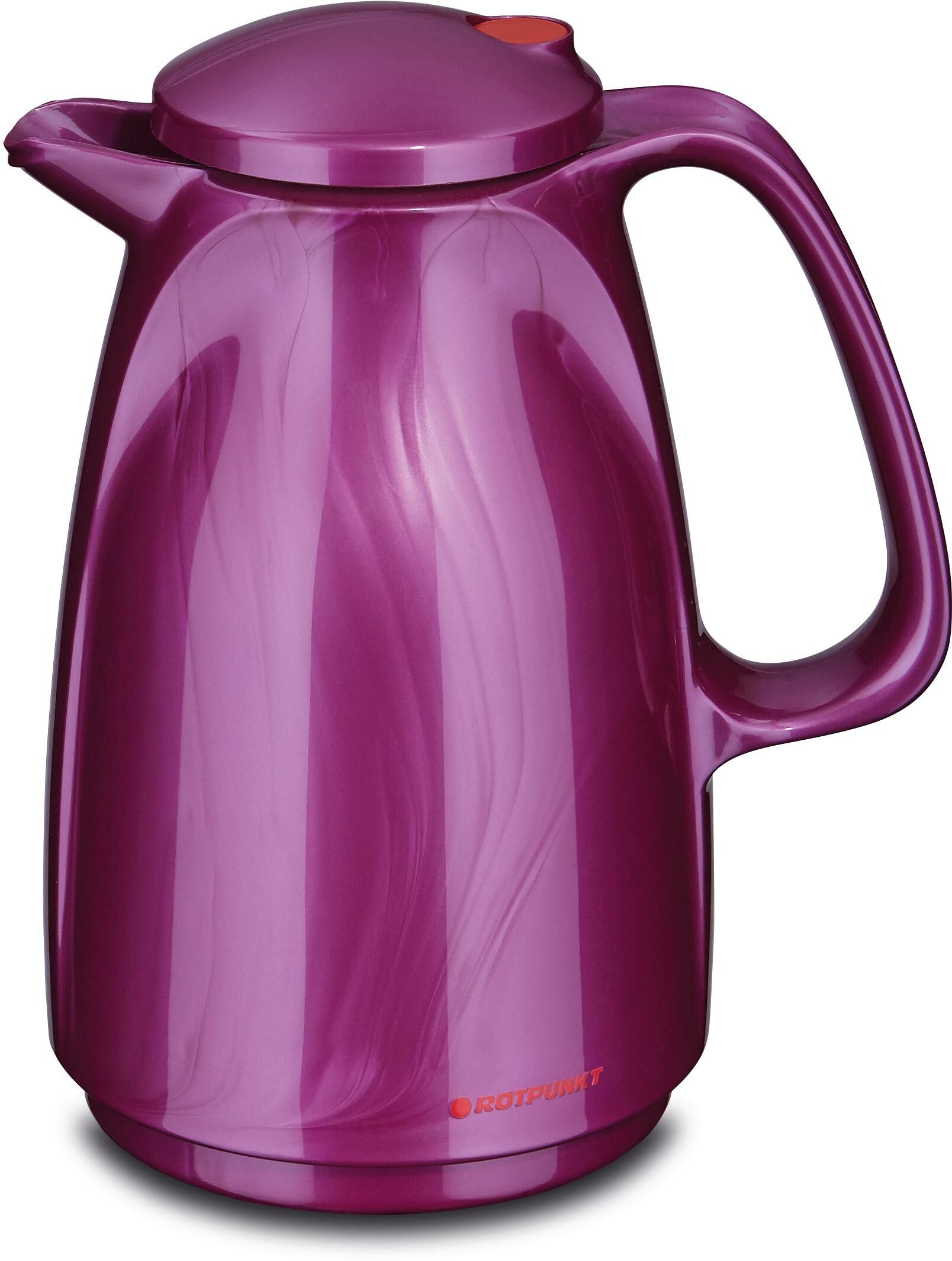 ROTPUNKT Isolierkanne »Shiny Grape«, 0,5 l rot Größe