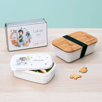 smartphoto Bambus Lunchbox mit Gravur