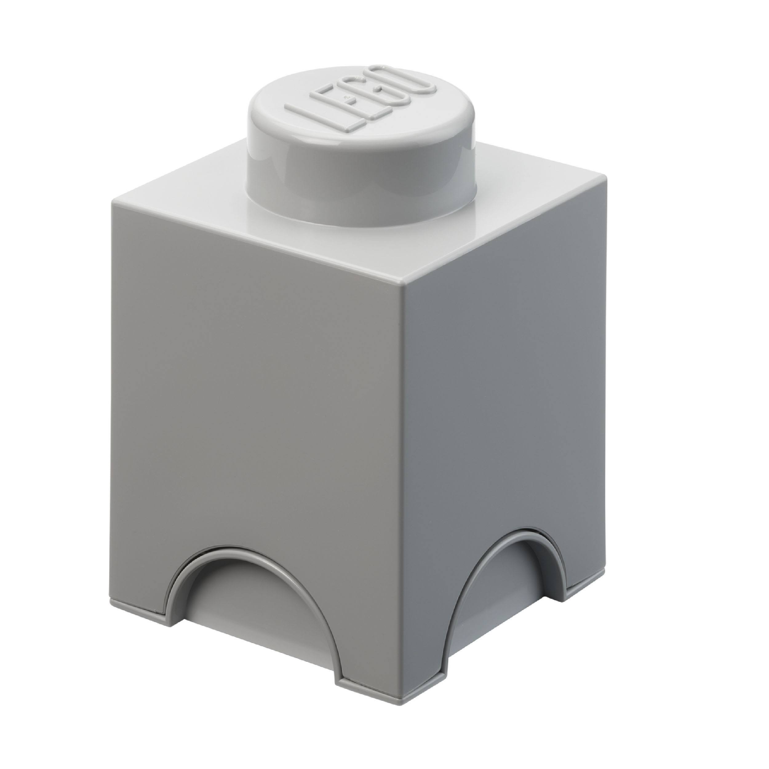 Room Copenhagen LEGO® Storage Aufbewahrungsbox Brick 1  grau
