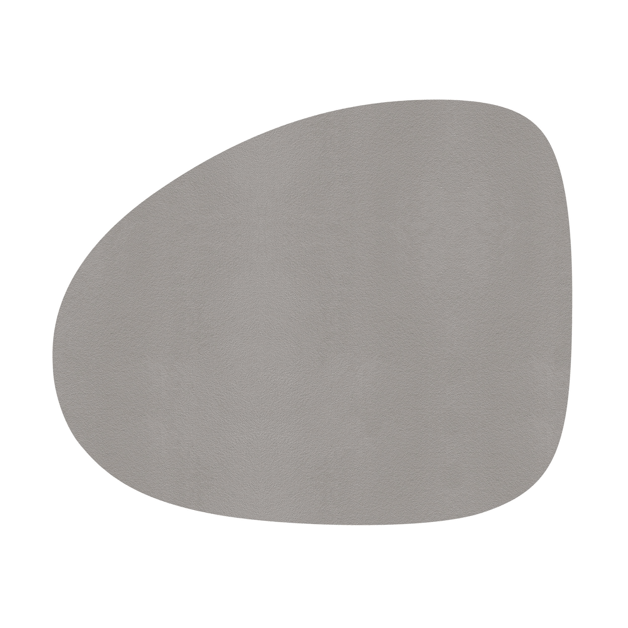 Lind DNA TableMat curve Tischset 2er-Set  grau