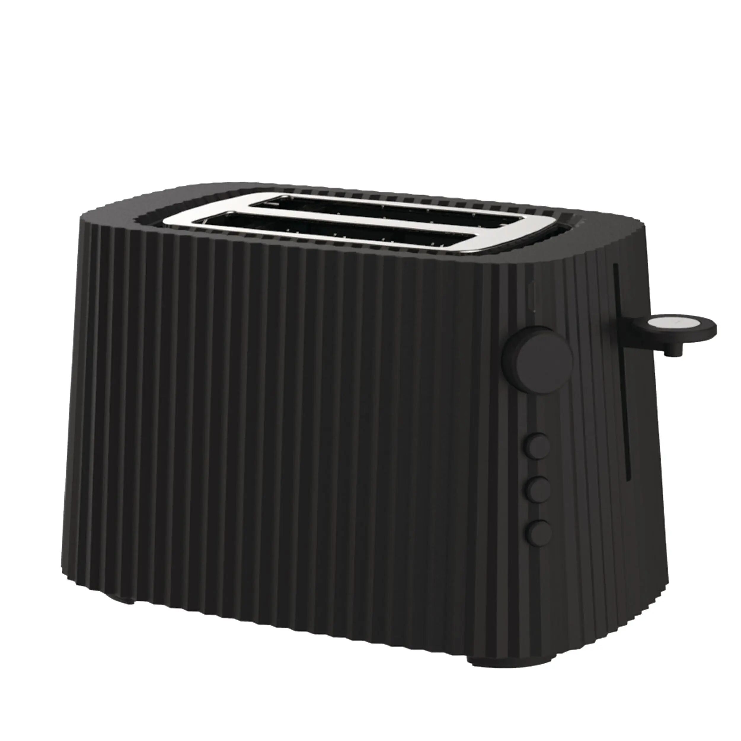 Alessi Plissé Toaster  schwarz