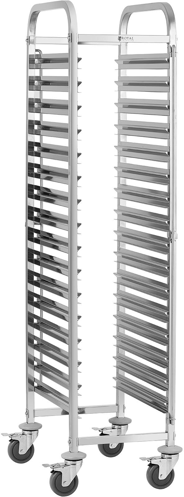 Royal Catering Tablettwagen - 16 GN-Einschübe