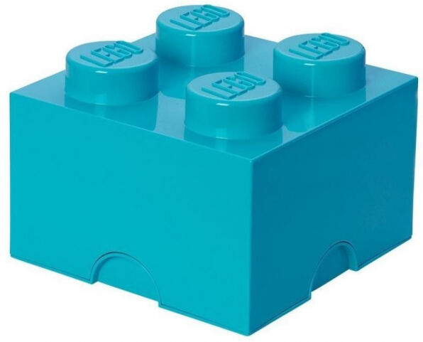 Room Copenhagen - LEGO Storage Brick 4 azur - 40031743