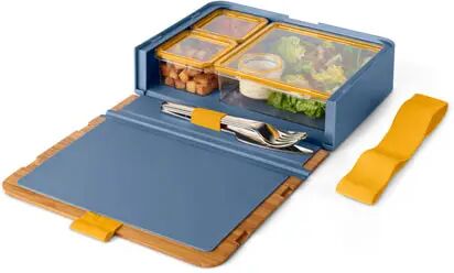 Tchibo To-go-Lunchbox-Set - Tchibo - Blau Kunststoff