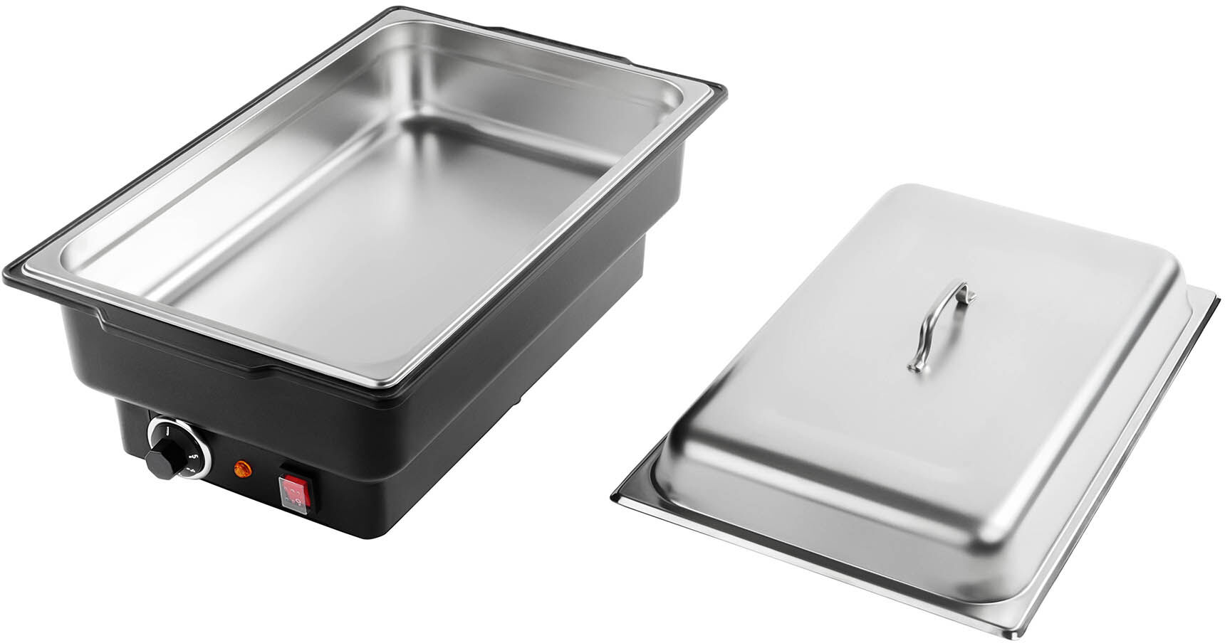 Royal Catering Chafing Dish - 900 W - 100 mm RCCD-1/1-100-KS-E