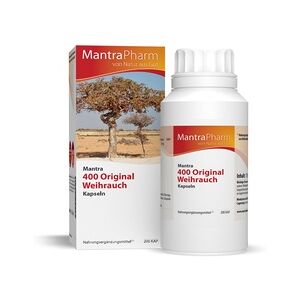 MantraPharm oHG MANTRA 400 Original Weihrauch Kapseln 200 Stück