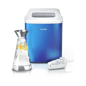 Arendo Eiswürfelmaschine 120W mit 1,5L Behälter Eiswürfelbereiter, 9 Eiswürfel in 9 Minuten