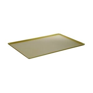 Gastro Schneider Alu-Ausstellblech 200 x 600 mm, gold gebeizt   Mindestbestellmenge 4 Stück